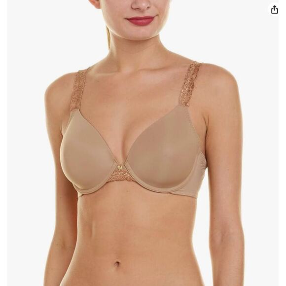 New with tags Natori Women's Body Double Lace-Trim Full-Fit Bra SZ 32DD - Picture 1 of 12